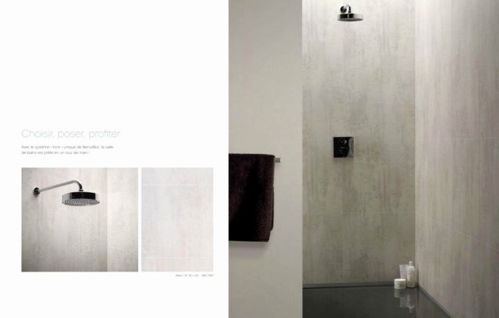 Panneau Salle De Bain Imitation Carrelage Luxe Panneau tout Stratifié Salle De Bain Haute Pression