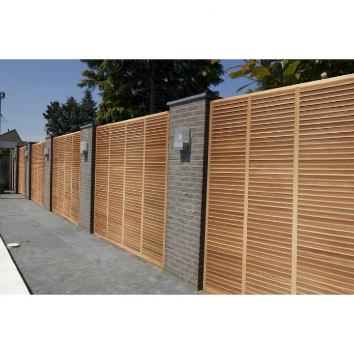 Panneaux En Bois, Claustras Et Palissades : Panneau Colonial encequiconcerne Panneaux À Lames Déstructurées En Bois Massif