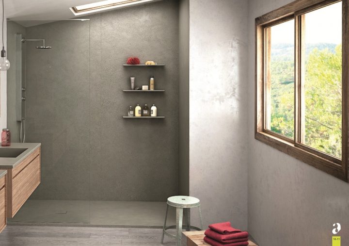 Panneaux Muraux Pour Votre Salle De Bain & Espaces De Douche concernant Panneau Composite Salle De Bain