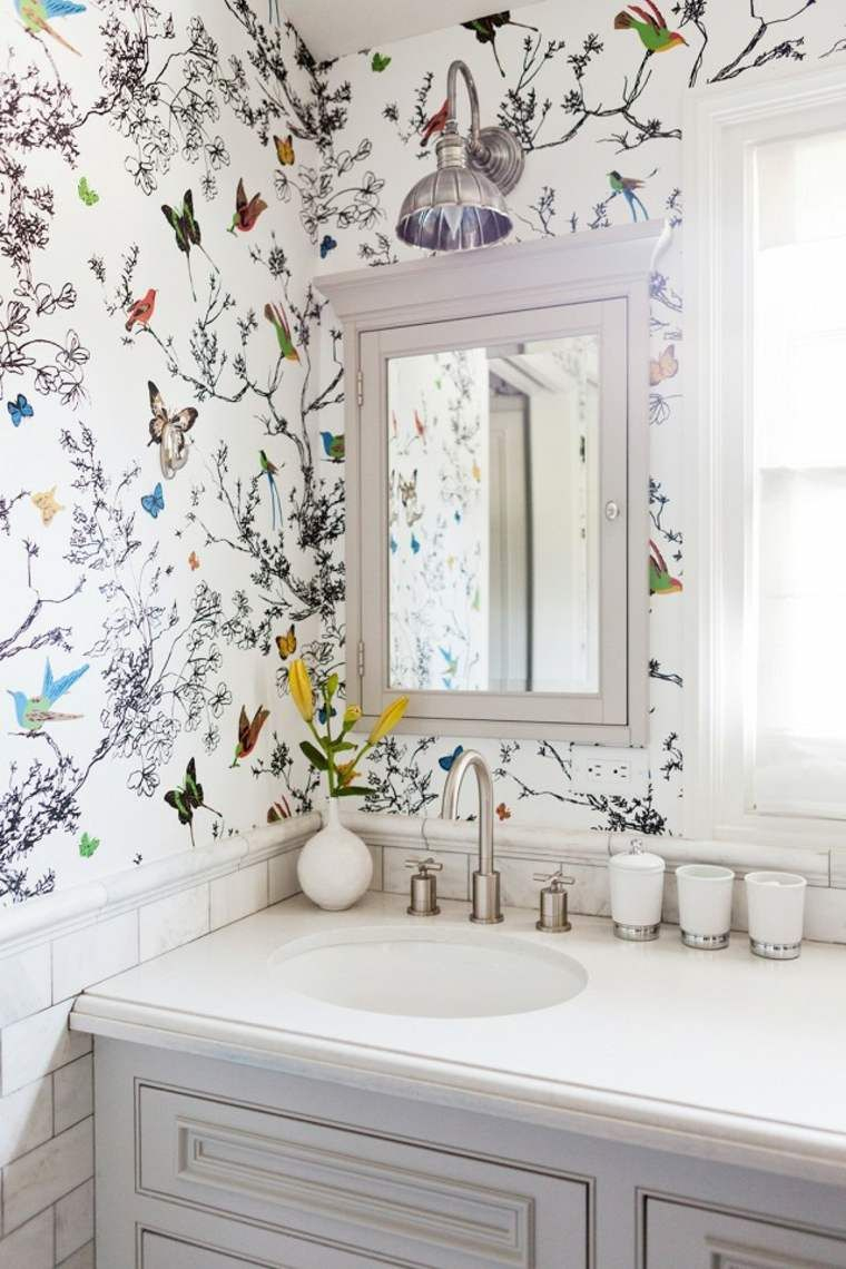 Papier Peint Salle De Bain Castorama