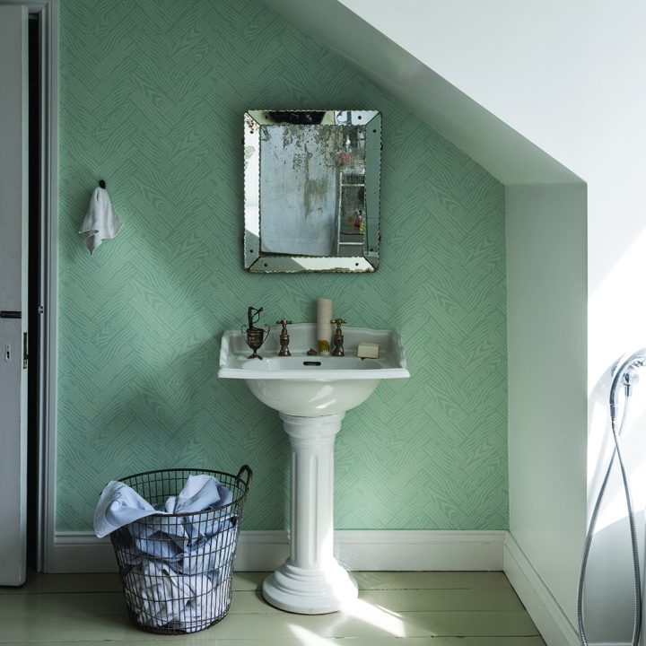 Papier Peint Salle De Bain : Lequel Choisir ? – Marie Claire intérieur Revetement Mural Vinyle Salle De Bain