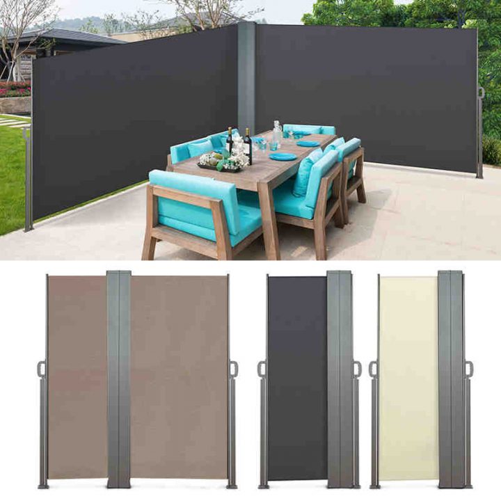 Paravent Double Rétractable De Jardin Et Terrasse tout Paravent De Jardin Paravent Double Rétractable De Jardin Et Terrasse tout Paravent De Jardin