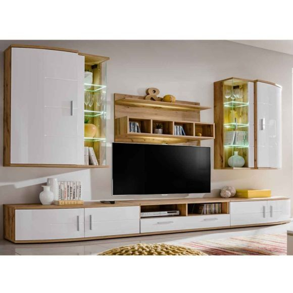 Paris Prix – Meuble Tv Mural Design "Jelly" Blanc dedans Meuble Tv Mural