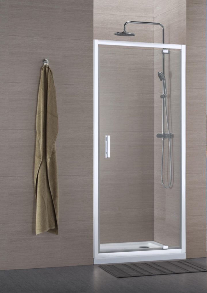 Paroi De Douche Concerto Porte Pivotante Ouverture Gain De Place 90 Cm Profilé Blanc Verre Transparent pour Porte De Douche Pivotant 90 Paroi De Douche Concerto Porte Pivotante Ouverture Gain De Place 90 Cm Profilé Blanc Verre Transparent pour Porte De Douche Pivotant 90