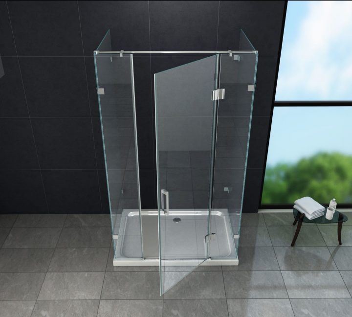 Paroi De Douche En U Contor 1 Porte 120 X 80 pour Paroi De Douche 120X80