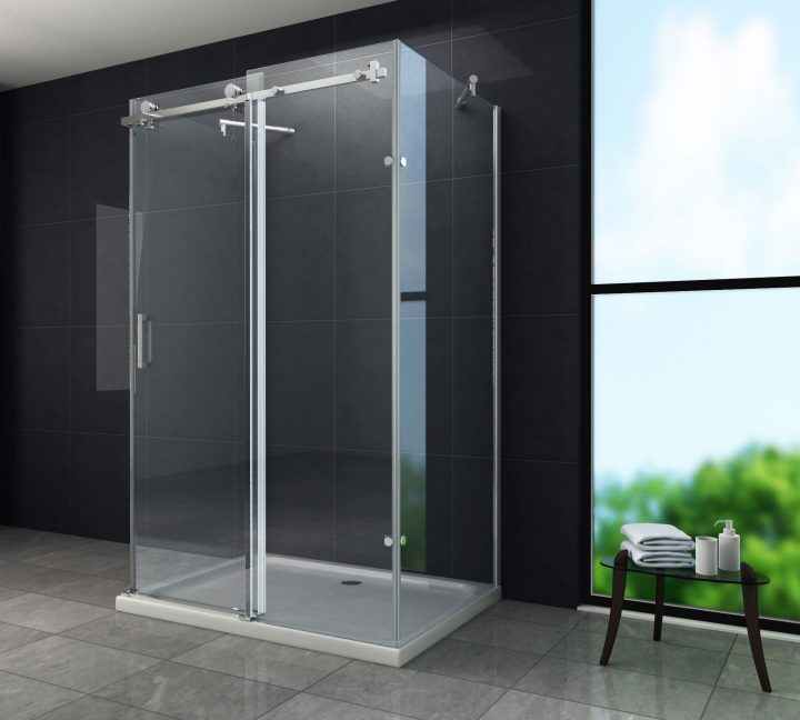 Paroi De Douche En U Vana 120X80 intérieur Paroi De Douche 120X80