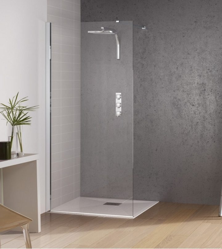 Paroi De Douche Fixe Kinespace Solo 70 Cm serapportantà Paroi De Douche 60 Cm