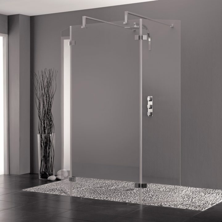 Paroi De Douche Kinespace Solo 90 – 120Cm serapportantà Barre De Renfort Paroi De Douche