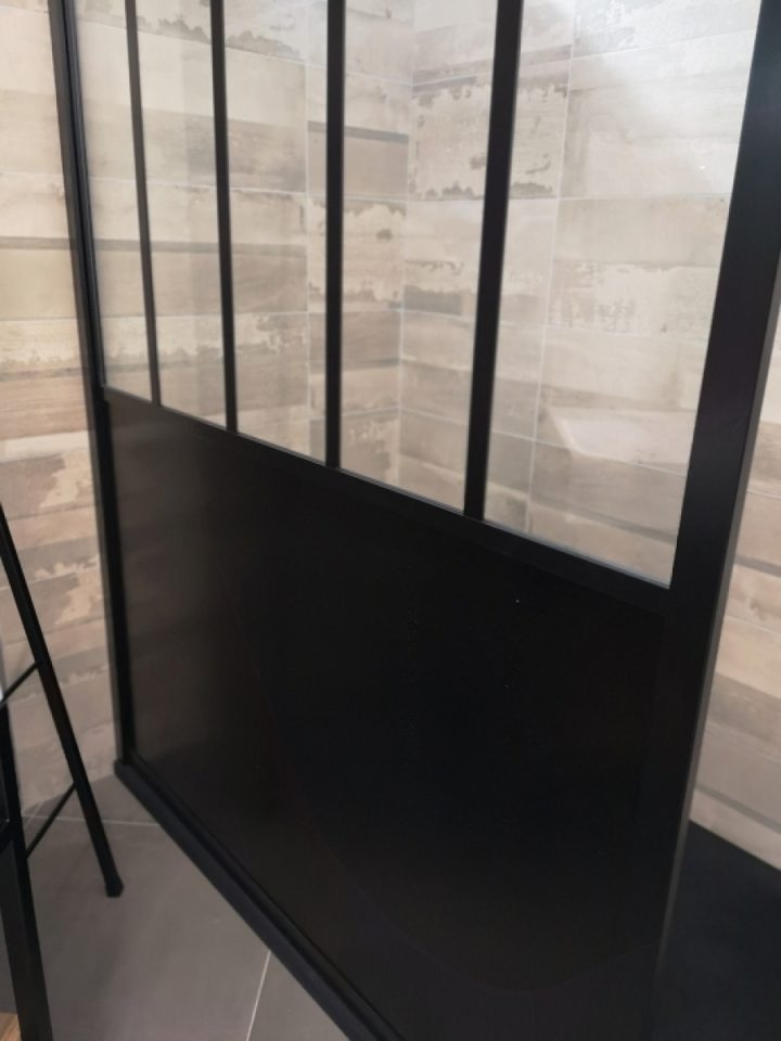 Paroi De Douche Loft Steel 100 Cm – Jacuzzi* encequiconcerne Paroi De Douche Fixe 100