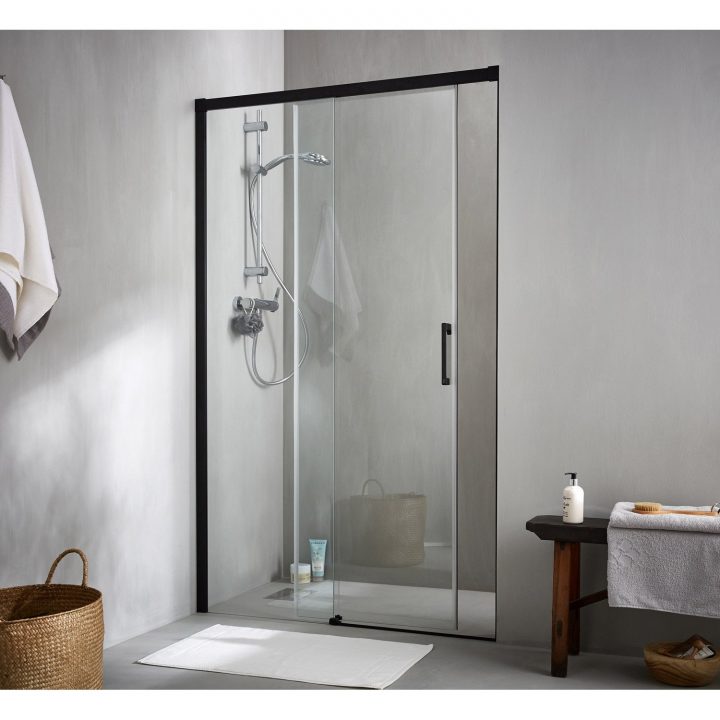 Paroi De Douche Pare-Douche Verre De Sécurité Cabine De concernant Paroie De Douche 120