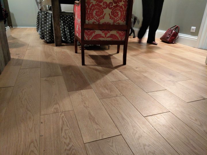 Parquet Chene Massif Naturel – Lames Larges 180 Mm – Clipsable encequiconcerne Easiklip Parquet