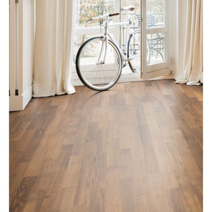 Parquet Contrecollé @Haro – 537911 Robinier Ambré- Lame pour Parquet Robinier