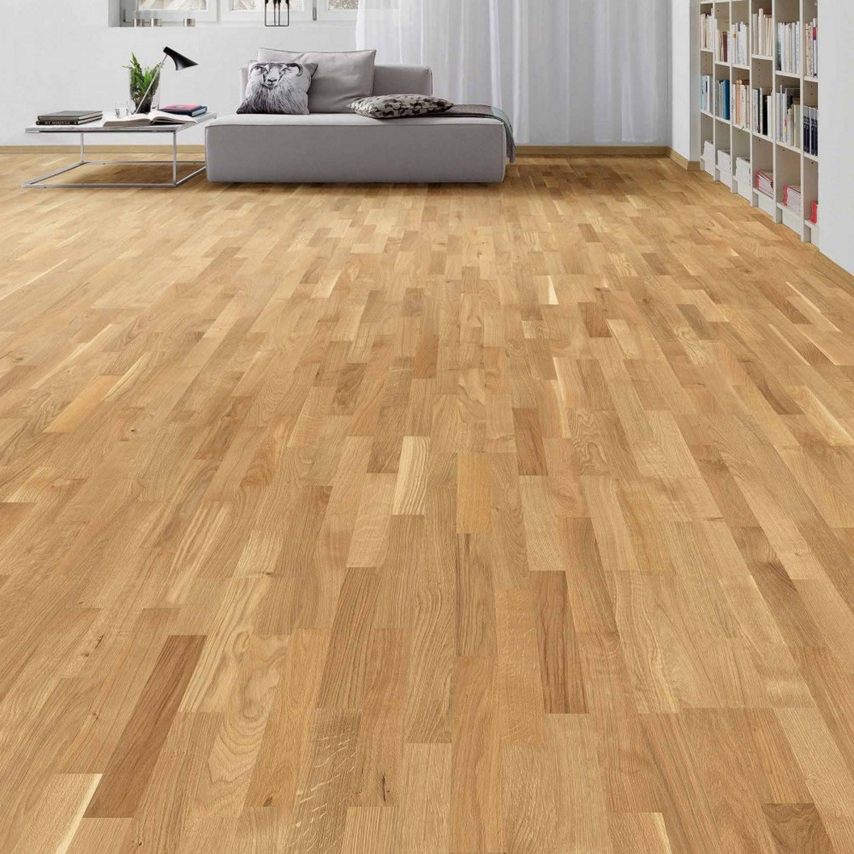 Parquet Massif - Chêne Brut 21X50 Rustique concernant Destockage Parquet Massif