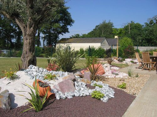 Parterre Avec Cailloux | Jardin De Rocaille Zen | Idees pour Aménagement Parterre Parterre Avec Cailloux | Jardin De Rocaille Zen | Idees pour Aménagement Parterre