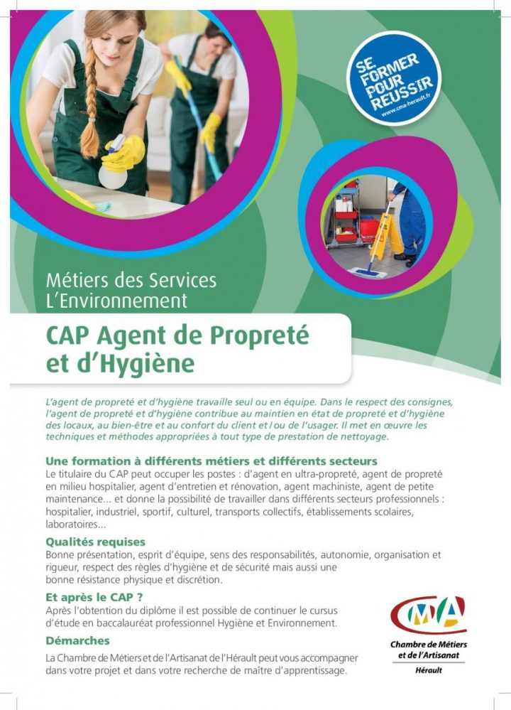 Passez Le Cap Agent De Propreté Et D'hygiène Avec La Chambre pour Chambre Des Metiers Narbonne Passez Le Cap Agent De Propreté Et D'hygiène Avec La Chambre pour Chambre Des Metiers Narbonne