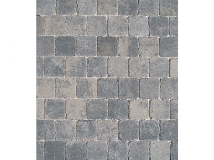 Pave Vieilli 15X15X6 Gris tout Dalle Bip Airial Gris