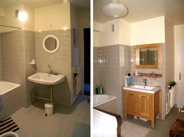 Peindre Carrelage Salle De Bain Avant Apres Nouveau Peinture tout Peindre Carrelage Salle De Bain Avant Apres