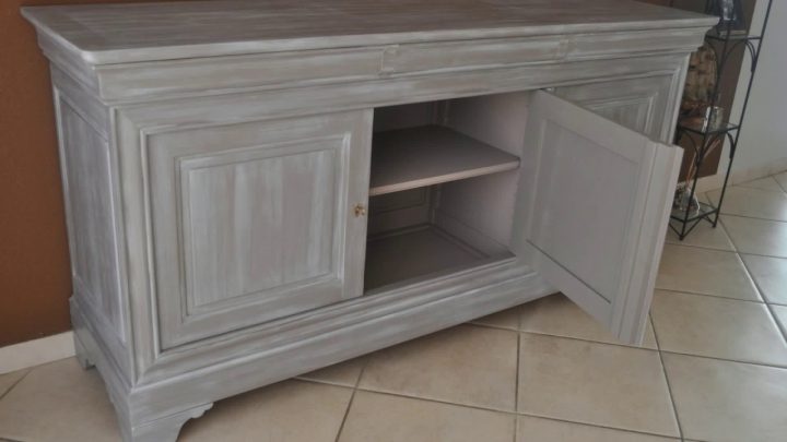 Peindre Meuble Cuisine Sans Poncer encequiconcerne Repeindre Un Meuble En Bois Verni