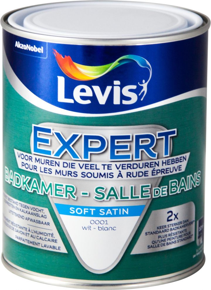 Peinture Murale Spéciale Salle De Bain "expert" Blanc Satin encequiconcerne Peinture Spéciale Salle De Bain