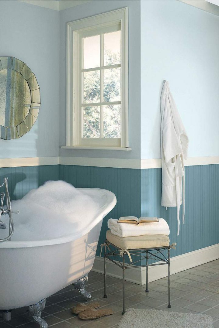 Peinture Salle De Bain 2015 En 30 Idées De Couleurs Tendance intérieur Idée Peinture Salle De Bain
