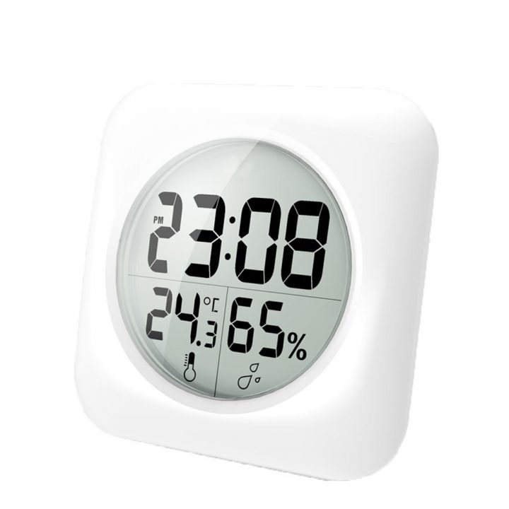 Pendules Et Horloges Dingwen Horloge Murale Numérique Lcd tout Minuteur Douche