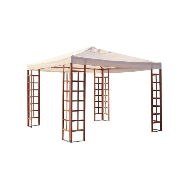 Pergola 3X3 Bois destiné Tonnelle De Jardin En Bois Pergola 3X3 Bois destiné Tonnelle De Jardin En Bois
