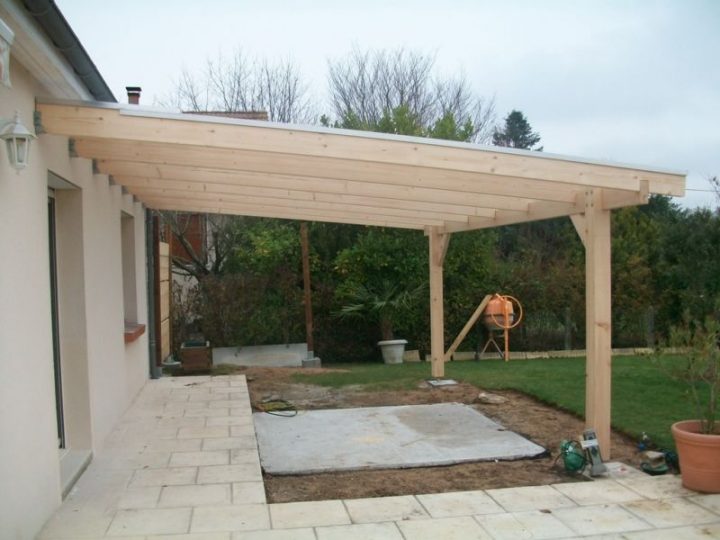 Pergola Bois Murale 6.00 X 4.00 Mètres Sapin & Toiture à Abri Terrasse Bois Pergola Bois Murale 6.00 X 4.00 Mètres Sapin & Toiture à Abri Terrasse Bois