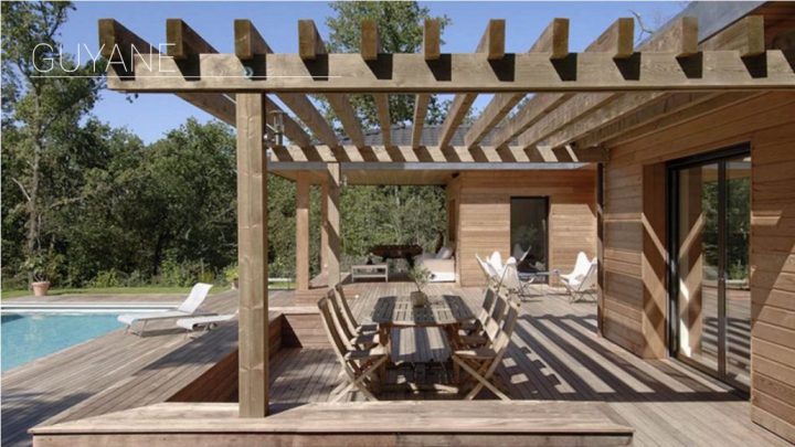 Pergola En Bois Et Aluminium À Genève Et Suisse Romande intérieur Modele De Terrasse En Bois