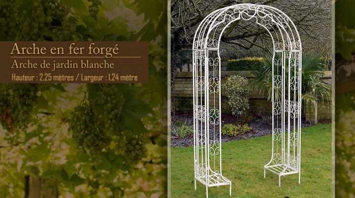 Pergola Jardin Pas Cher – Maison Parallele à Arche De Jardin En Fer