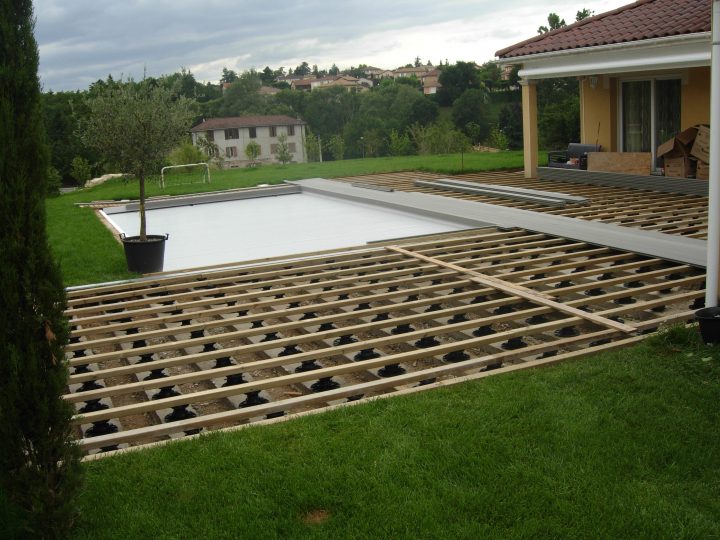 Pergola Leroy Merlin Bois Jardin Alu Polycarbonate serapportantà Plot Terrasse Beton Leroy Merlin