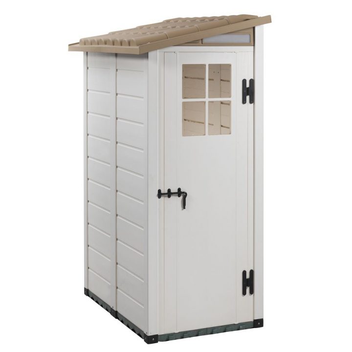 Petit Abri De Jardin Résine Pvc Adossable 1 M² Ep. 22 Mm intérieur Abris Jardin Resine Petit Abri De Jardin Résine Pvc Adossable 1 M² Ep. 22 Mm intérieur Abris Jardin Resine