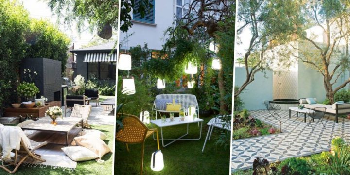 Petit Jardin : 5 Aménagements Repérés Sur Pinterest intérieur Aménagement Petit Jardin Avec Terrasse
