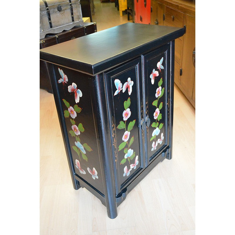 Petit Meuble Chinois Trapèze - La Malle D'Asie dedans Petit Meuble Chinois