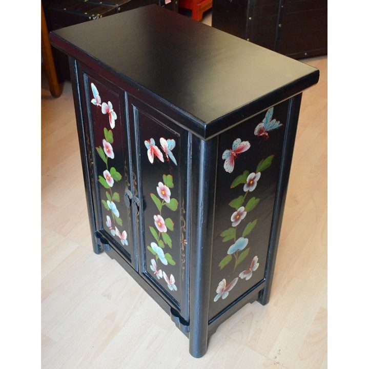 Petit Meuble Chinois Trapèze – La Malle D'Asie intérieur Petit Meuble Chinois