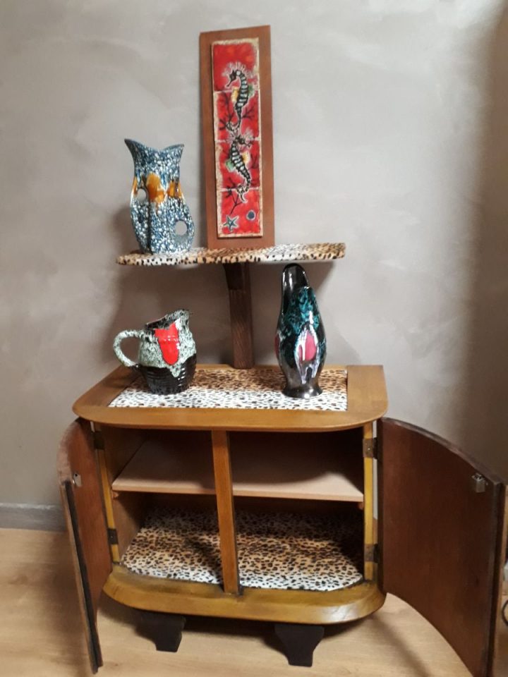 Petit Meuble D Entree Art Deco – Luckyfind destiné Petit Meuble D Entrée