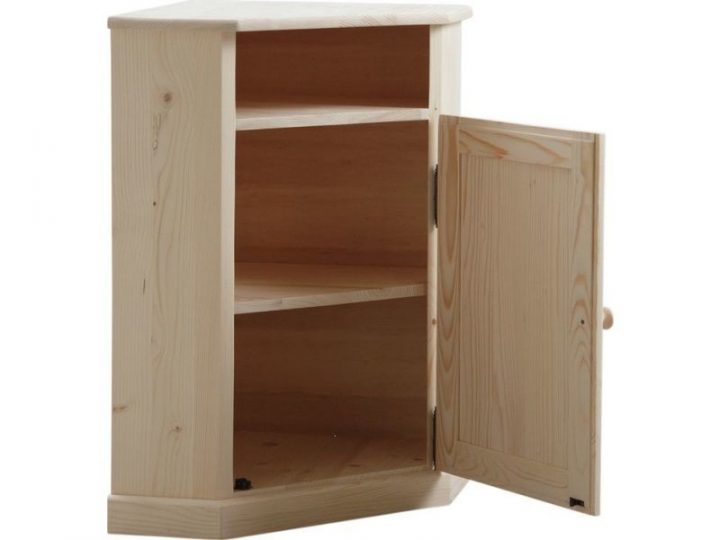 Petit Meuble D'Angle En Bois Brut – Vente De Aubry Gaspard encequiconcerne Petit Meuble