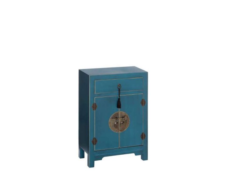 Petit Meuble De Rangement Chinois Bleu, Meuble Chinois Pas destiné Petit Meuble Chinois