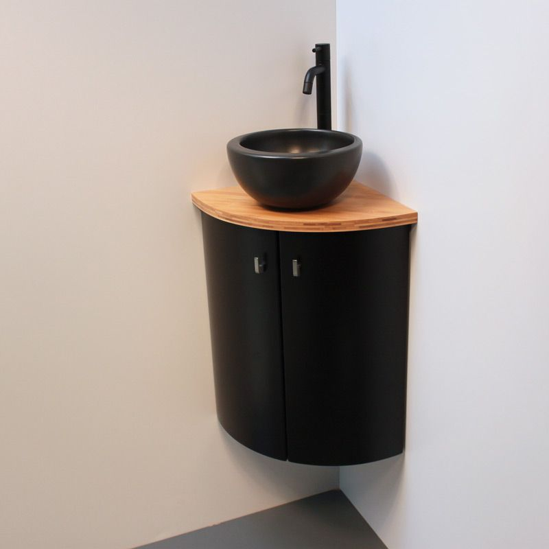 petit meuble sous lavabo d angle