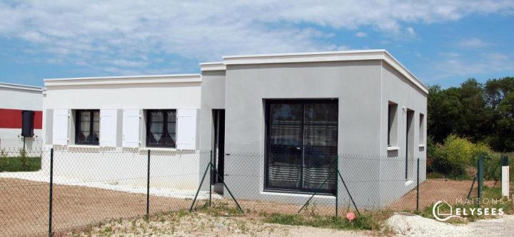 Petite Maison Contemporaine Sans Se Ruiner pour Toit Plat Sans Acrotère