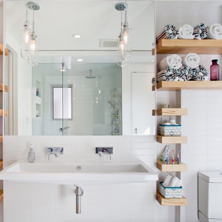 Petite Salle De Bain : 20 Astuces Gains De Place Pour Tout intérieur Idée Rangement Salle De Bain