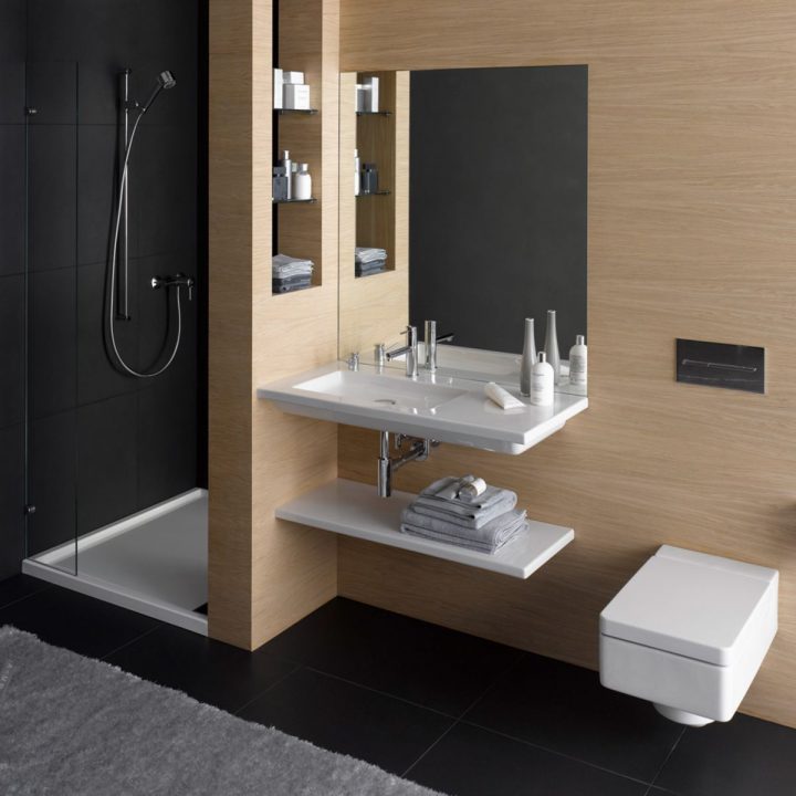 Petites Salles De Bains : Nos Idées Déco : Femme Actuelle Le Mag à Idée Déco Petite Salle De Bain