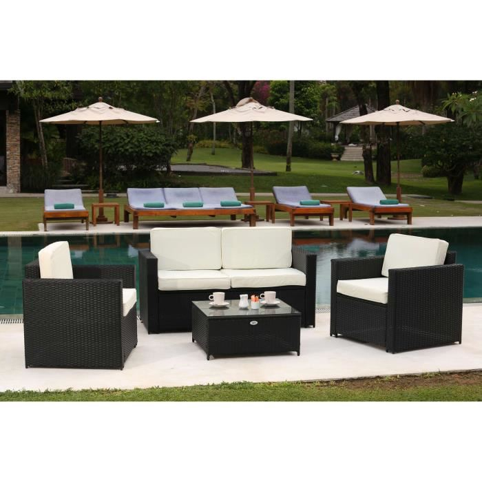 Photo Salon De Jardin Résine Tressée Leclerc dedans Salon De Jardin Résine Leclerc