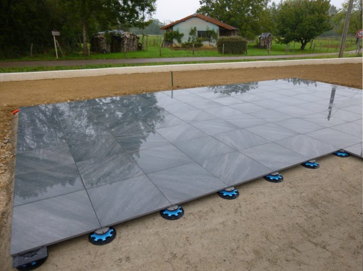 Photos Terrasse Dalle – Jouplast – Solutions Constructives pour Dalle Terrasse Sur Plot Castorama