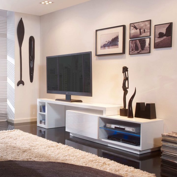 Pin On Idées De Design De Meubles tout Meuble Tv Boulanger