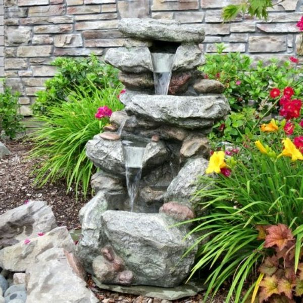 Pin På Garden & Water dedans Fontaine De Jardin Castorama