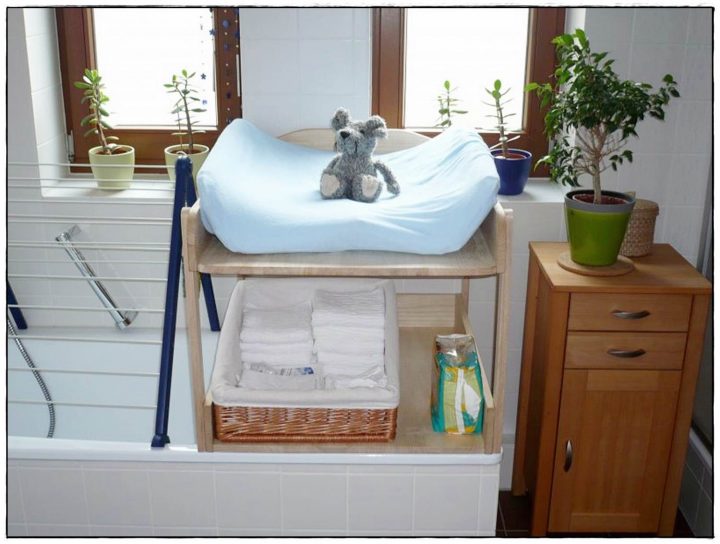 Pin Von Barthez Elodie Auf Table À Langer | Badewanne Holz avec Table À Langer Salle De Bain