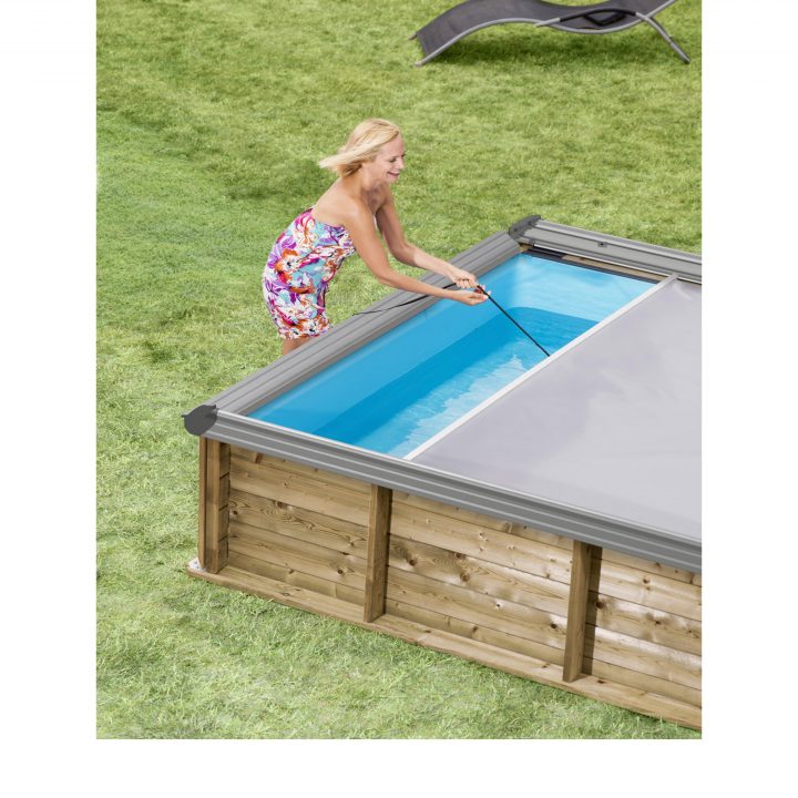 Piscine Bois Carrée Hors Sol "Pistoche" | Piscines D'Artisans intérieur Piscine Bois Carrée 2X2