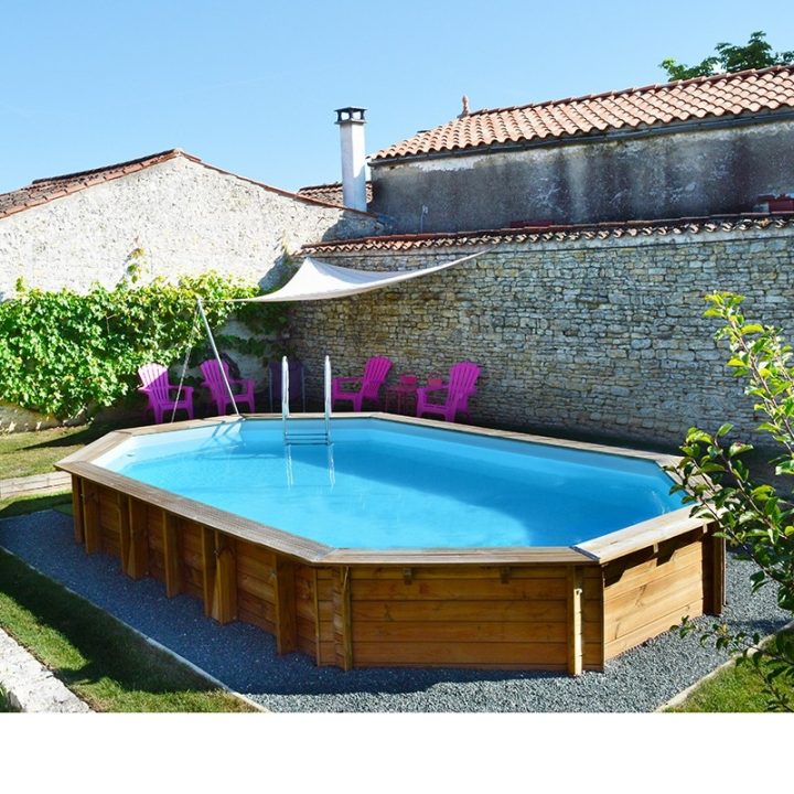 Piscine Bois Sunbay Alista 5,00 X 3,00 X H1,33M pour Piscine Bois Alista