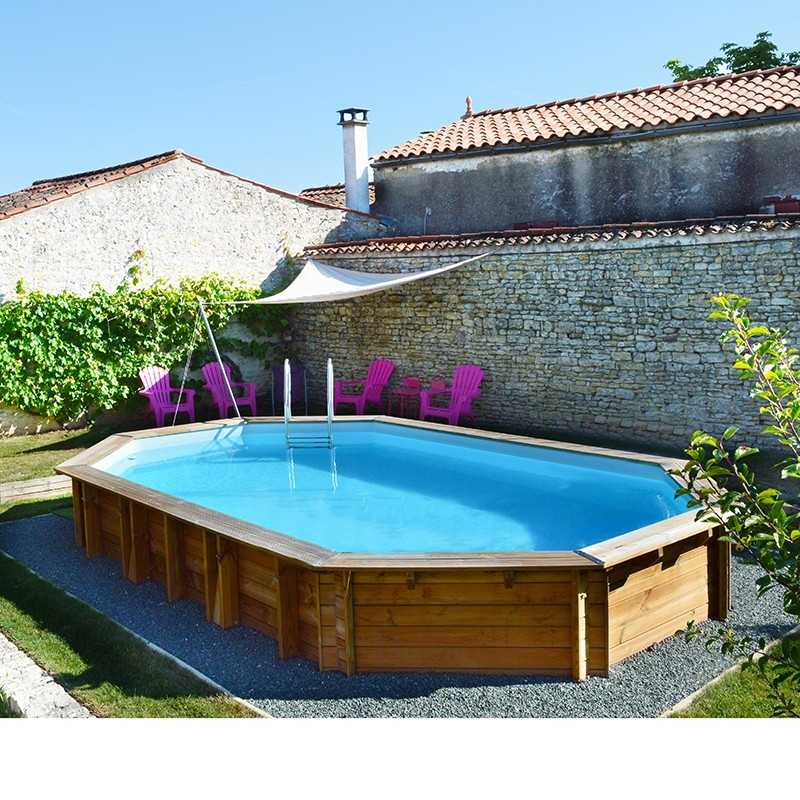 Piscine Bois Sunbay Alista 5,00 X 3,00 X H1,33M pour Piscine Bois Alista