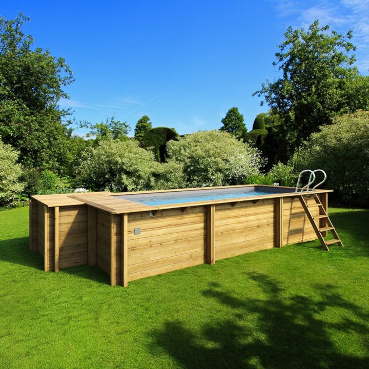 Piscine Bois Urbaine Proswell serapportantà Destockage Piscine Bois